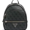 Guess Manhattan Rucksack Coal Logo