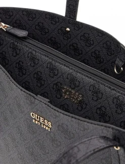 Guess Shoppertasche Brenton Tote Coal Logo