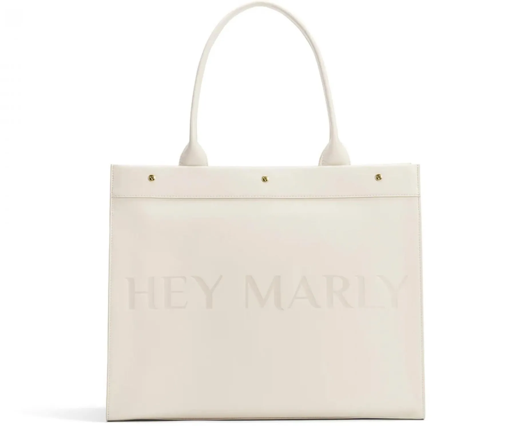 Hey Marly Classy Signature Bag Vegan Leder - Variante: Crema
