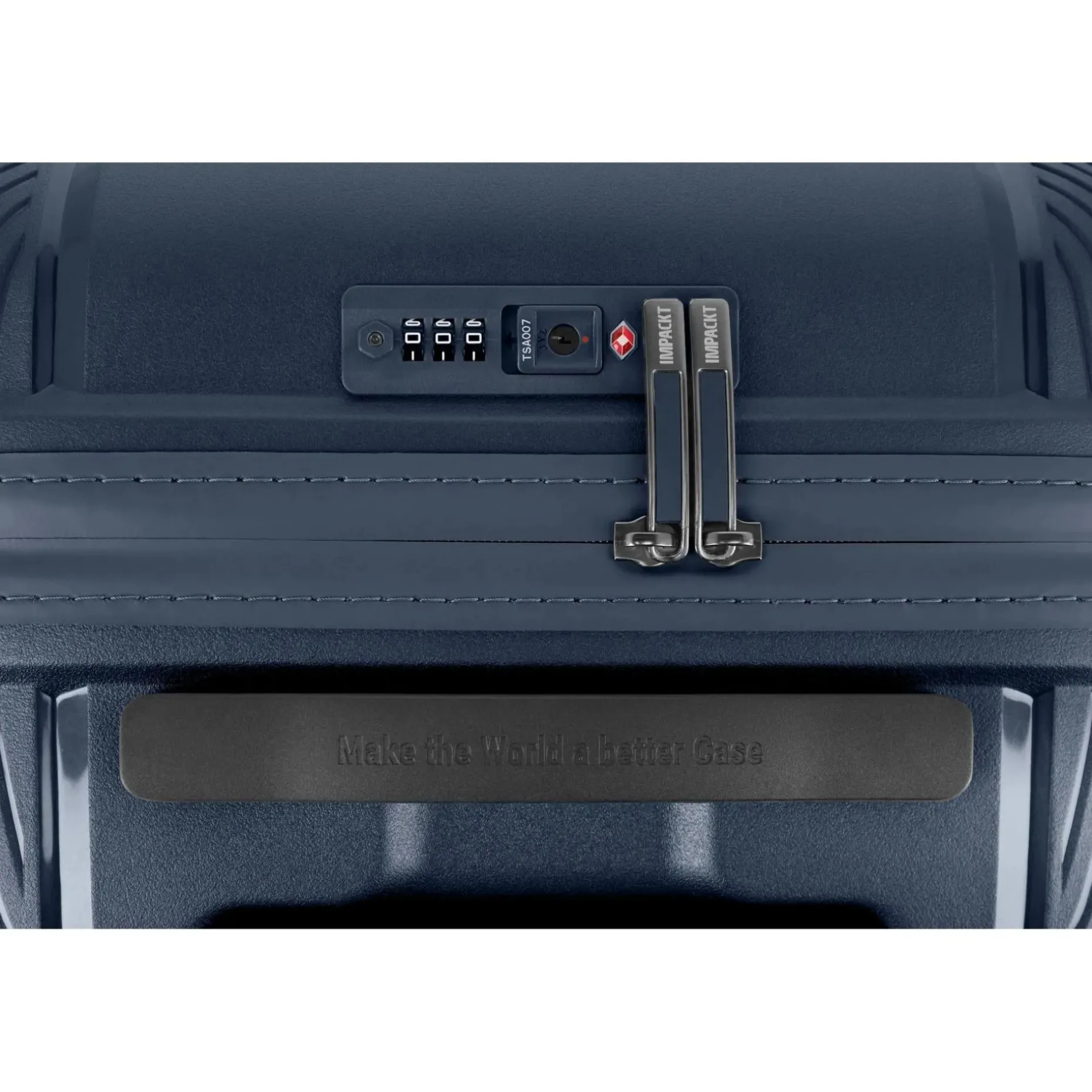 Impackt IP1 USB Port Glacier Blue 4-Doppelrollen Trolley S 55 cm