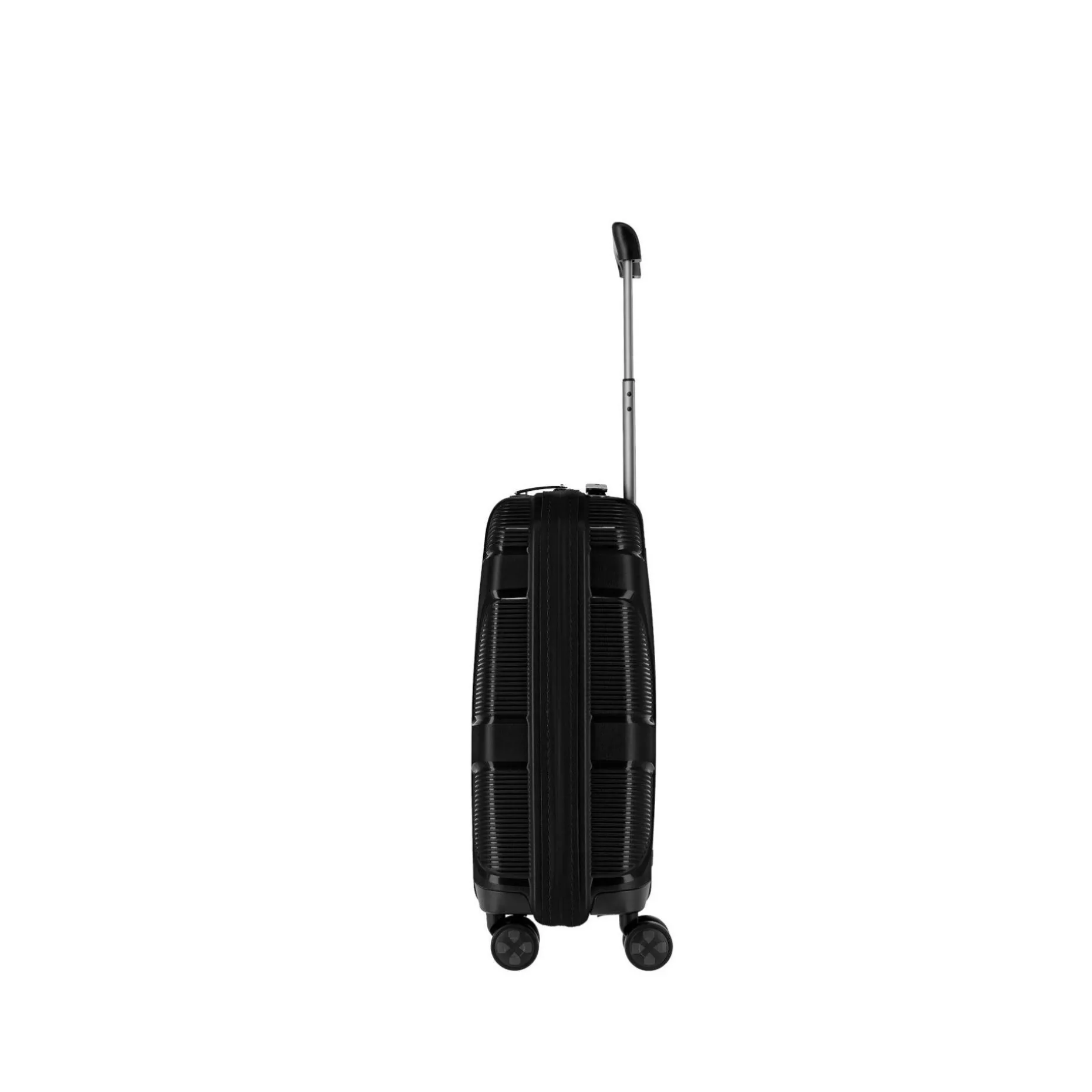 Impackt IP1 USB Port Lava Black 4-Doppelrollen Trolley S 55 cm