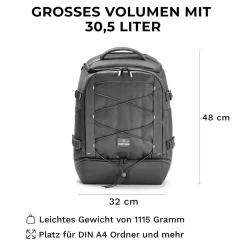 Johnny Urban Rucksack  Jack  - Dark Grey