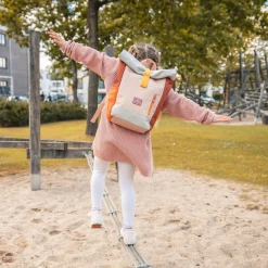 Johnny Urban Rucksack  Junior Aaron  Rot Multi