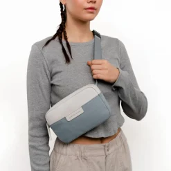 Kapten & Son Bauchtasche Crossbag Habo - Steel Blue
