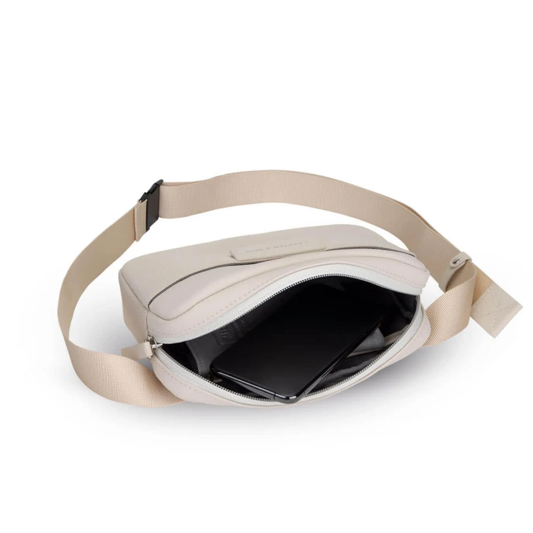Kapten & Son Bauchtasche Crossbag Habo - Sandstone beige