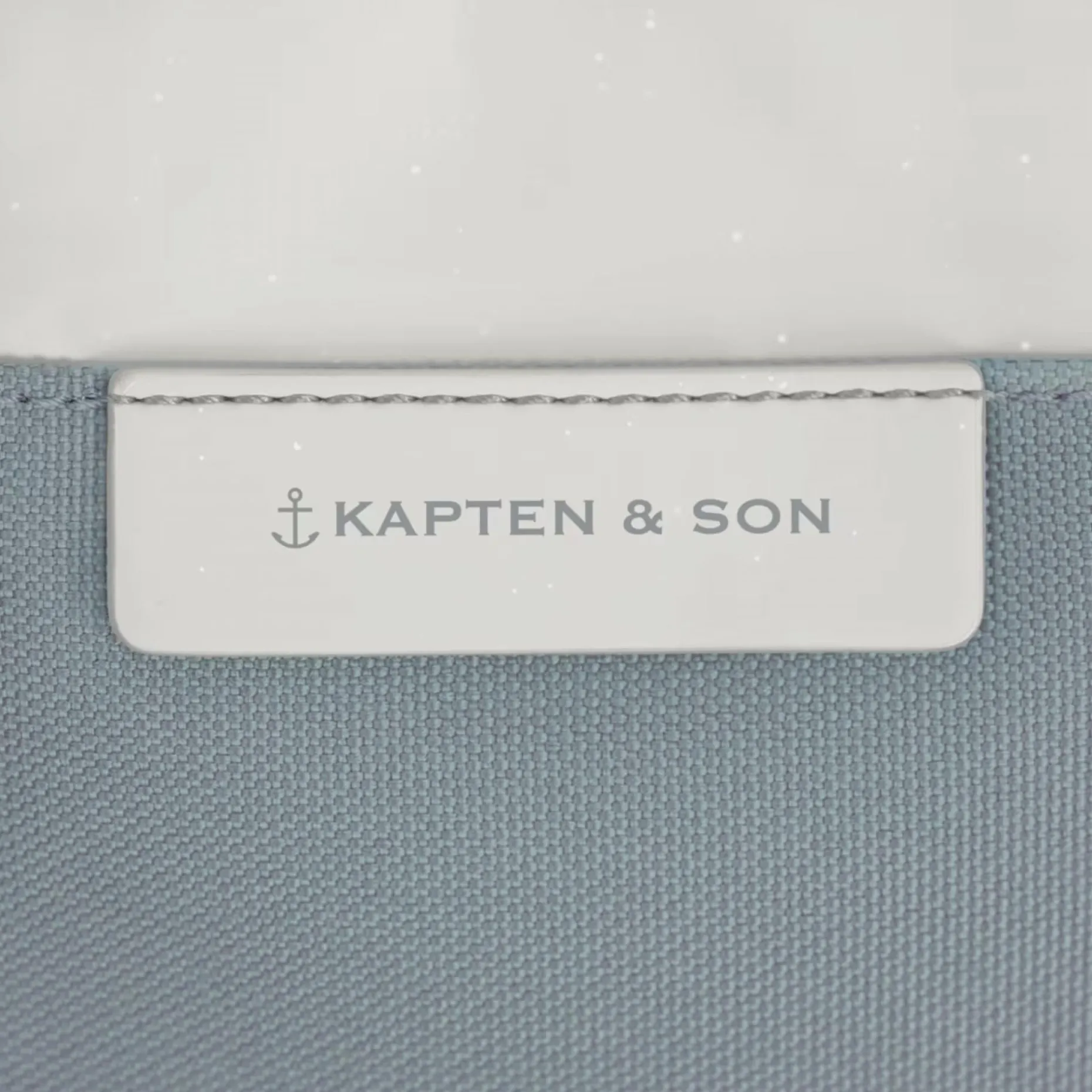Kapten & Son Bauchtasche Crossbag Habo - Steel Blue
