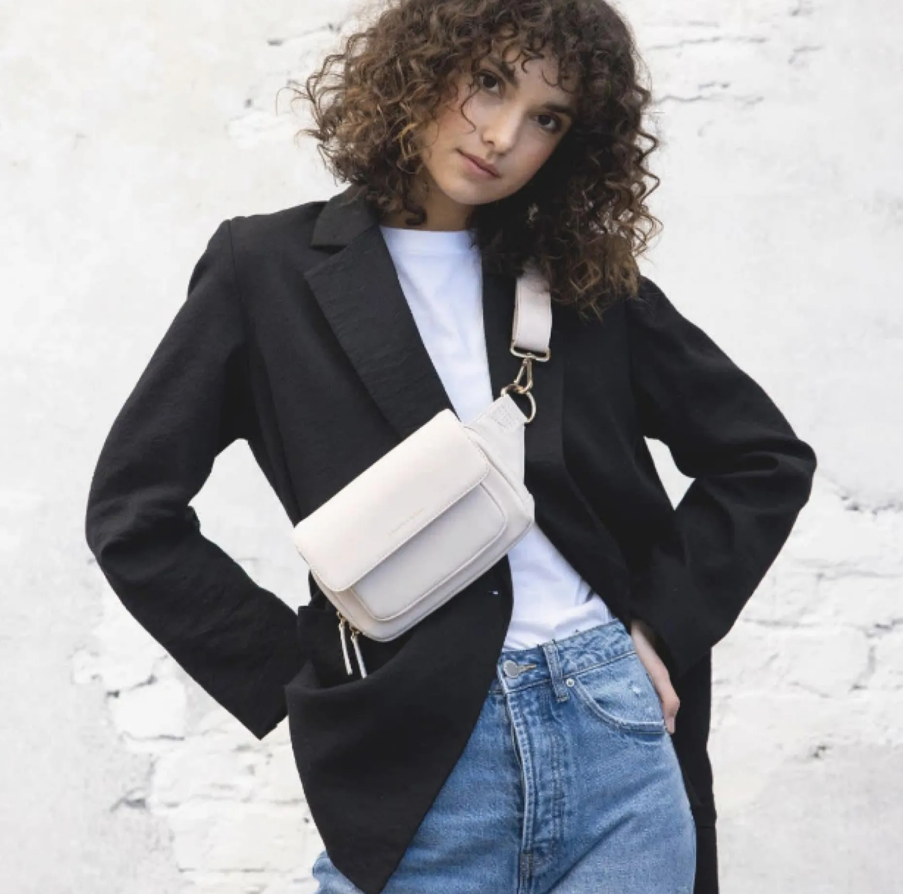 Kapten & Son Bauchtasche Visby - Oyster