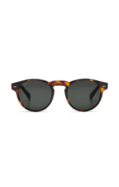 Kapten & Son Sonnenbrille Berkeley - Farbe: Tortoise Green Braun Grün