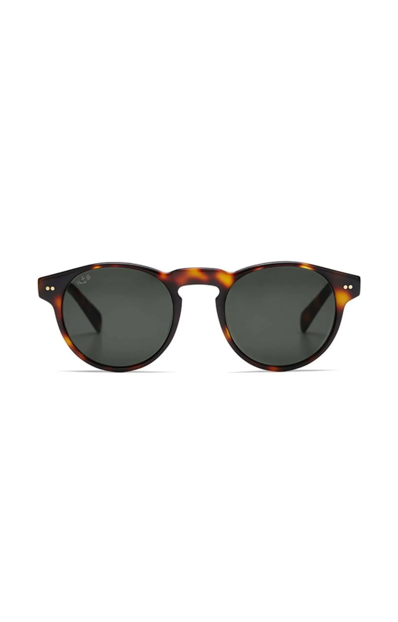 Kapten & Son Sonnenbrille Berkeley - Farbe: Tortoise Green Braun Grün