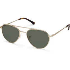 Kapten & Son Sonnenbrille Soho - Farbe: Gold Green