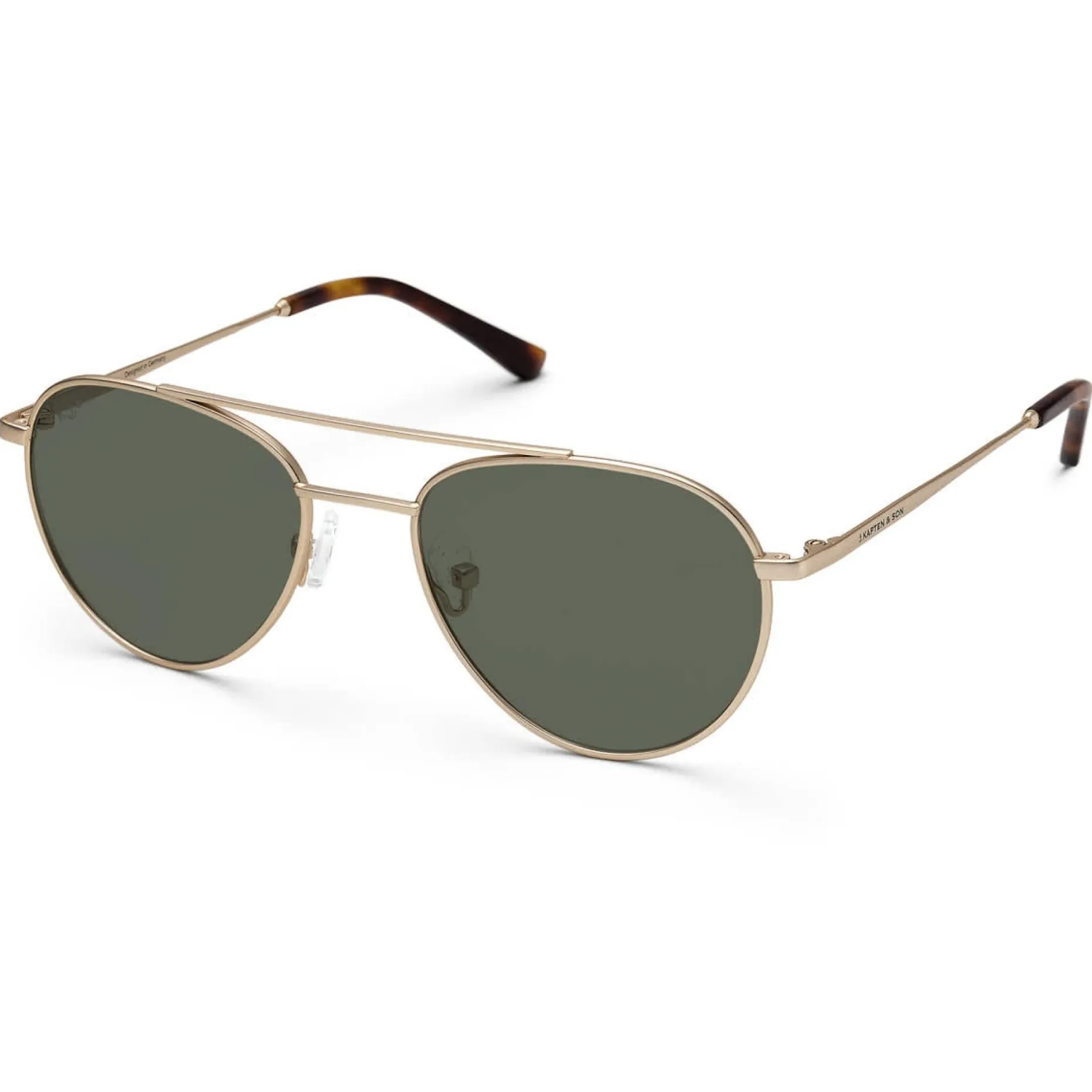 Kapten & Son Sonnenbrille Soho - Farbe: Gold Green