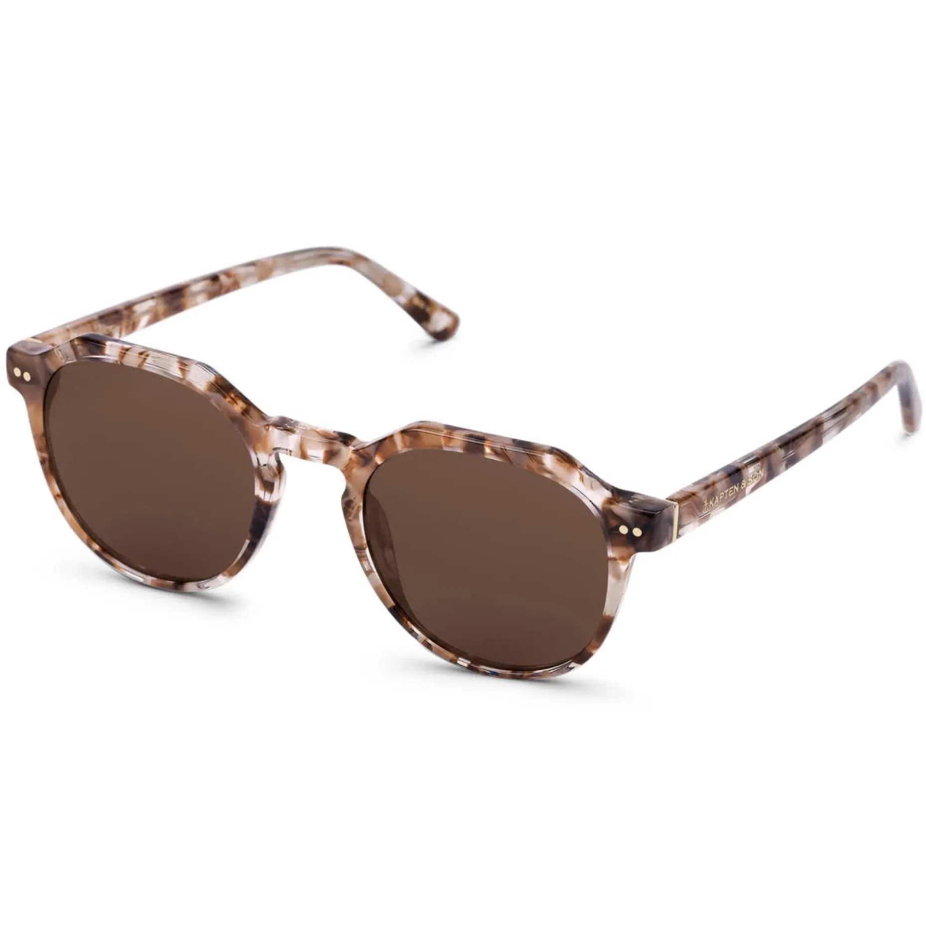 Kapten & Son Sonnenbrille Manila - Farbe: Toffee Tortoise Brown