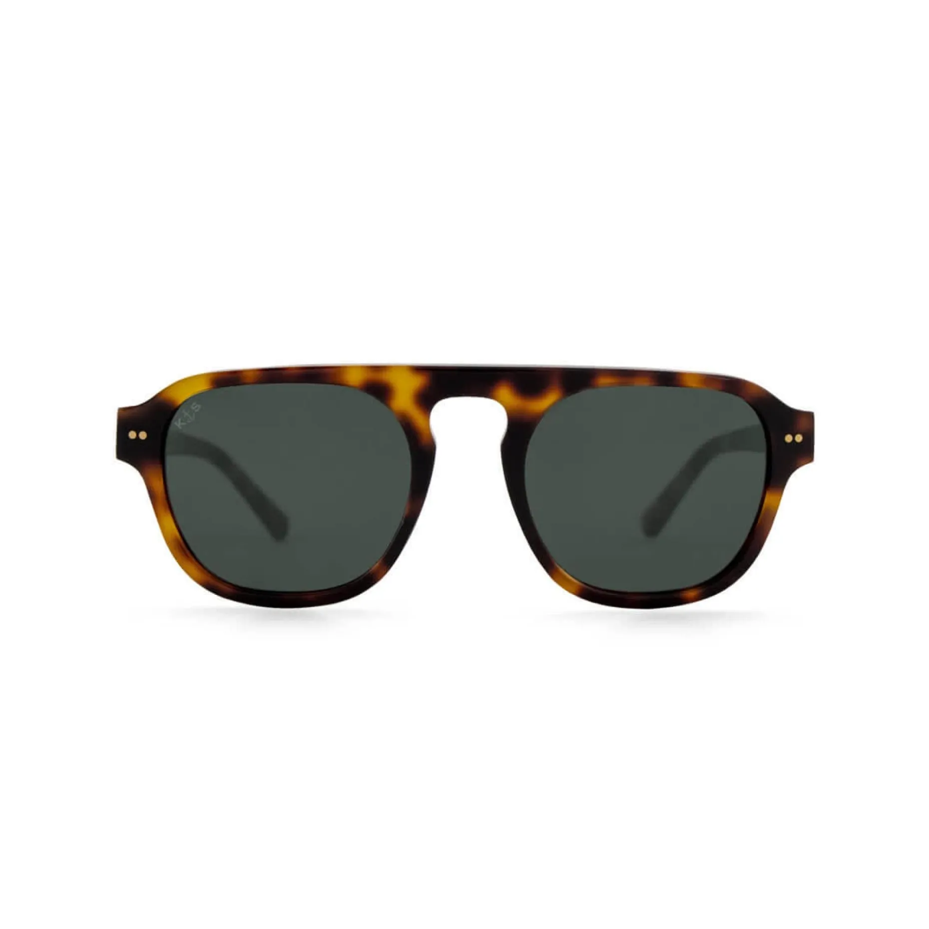 Kapten & Son Sonnenbrille Chicago - Farbe: Tortoise Grün