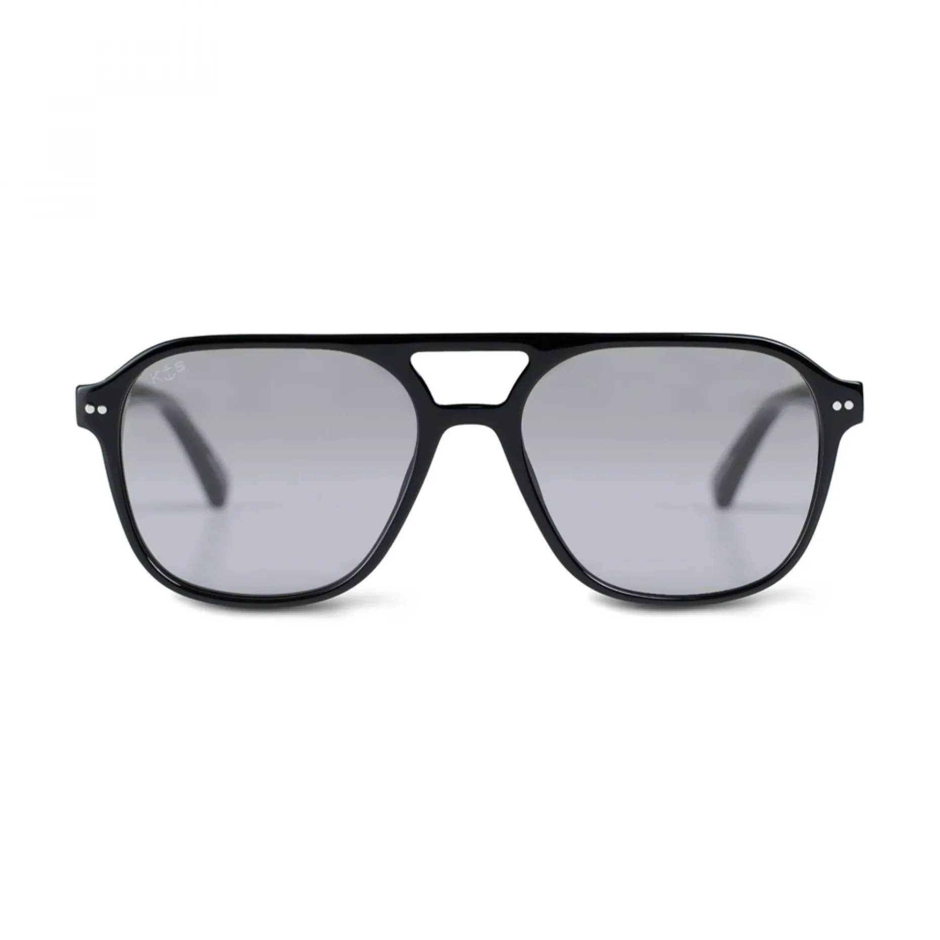 Kapten & Son Sonnenbrille Zurich Oversize - Farbe: Schwarz
