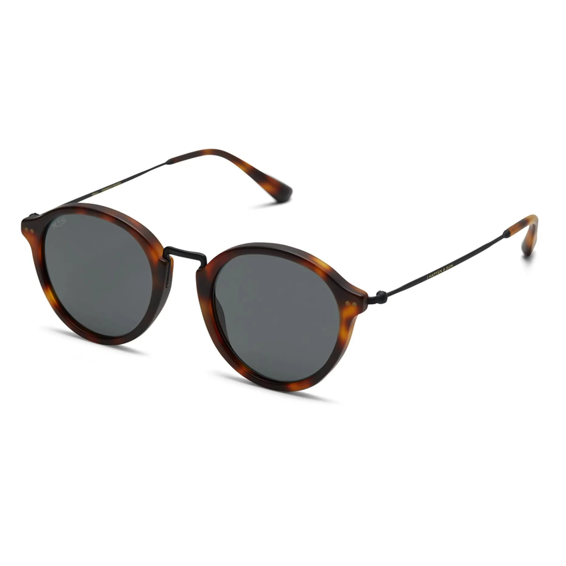 Kapten & Son Sonnenbrille Maui - Farbe: Matt Tortoise Summernight Black