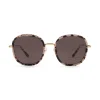 Kapten & Son Sonnenbrille Amsterdam large - Farbe: Mineral Tortoise Brown