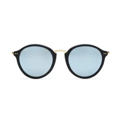 Kapten & Son Sonnenbrille Maui - Farbe: Matt Schwarz Blau Mirrored