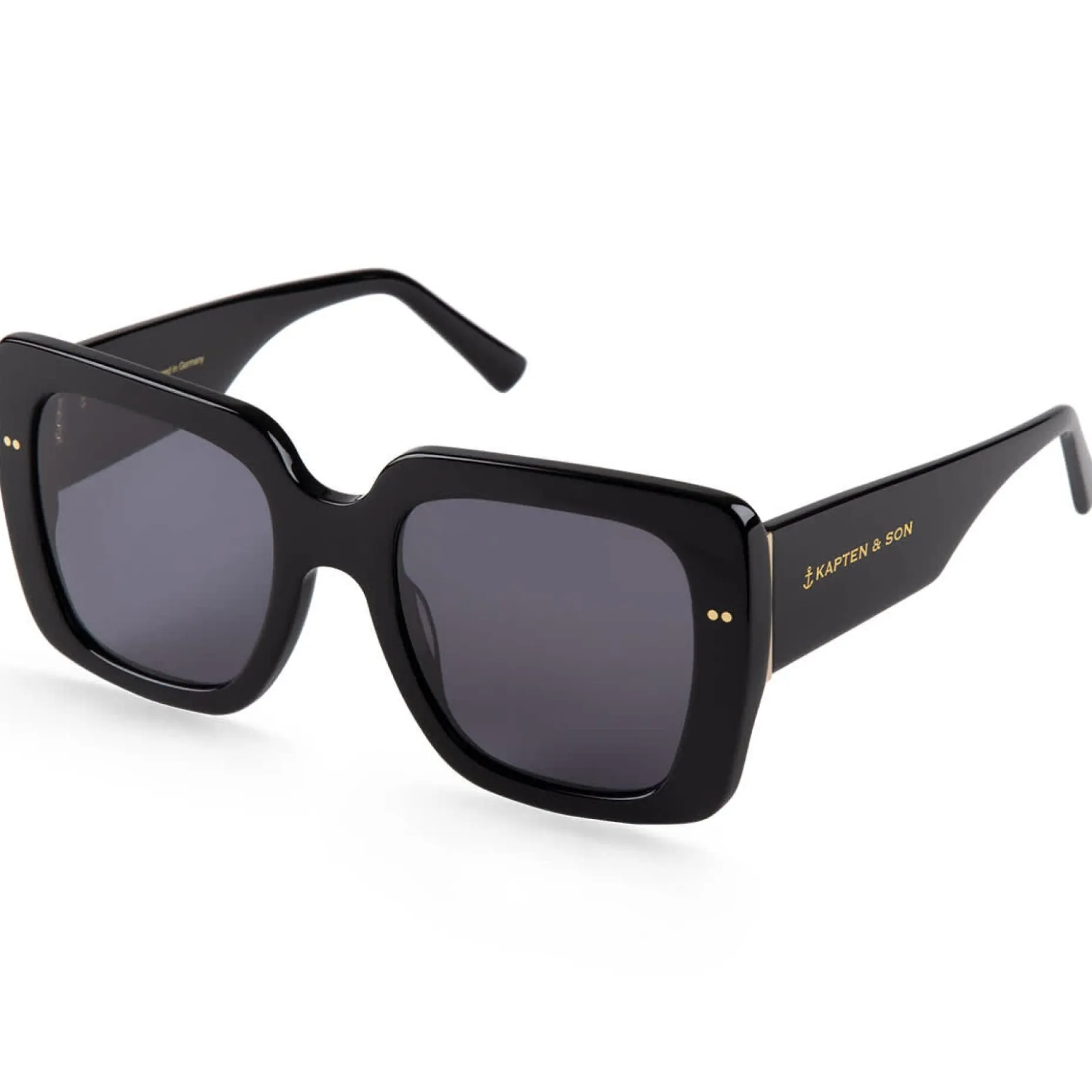 Kapten & Son Sonnenbrille Porto - Farbe: Schwarz
