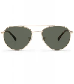 Kapten & Son Sonnenbrille Soho - Farbe: Gold Green