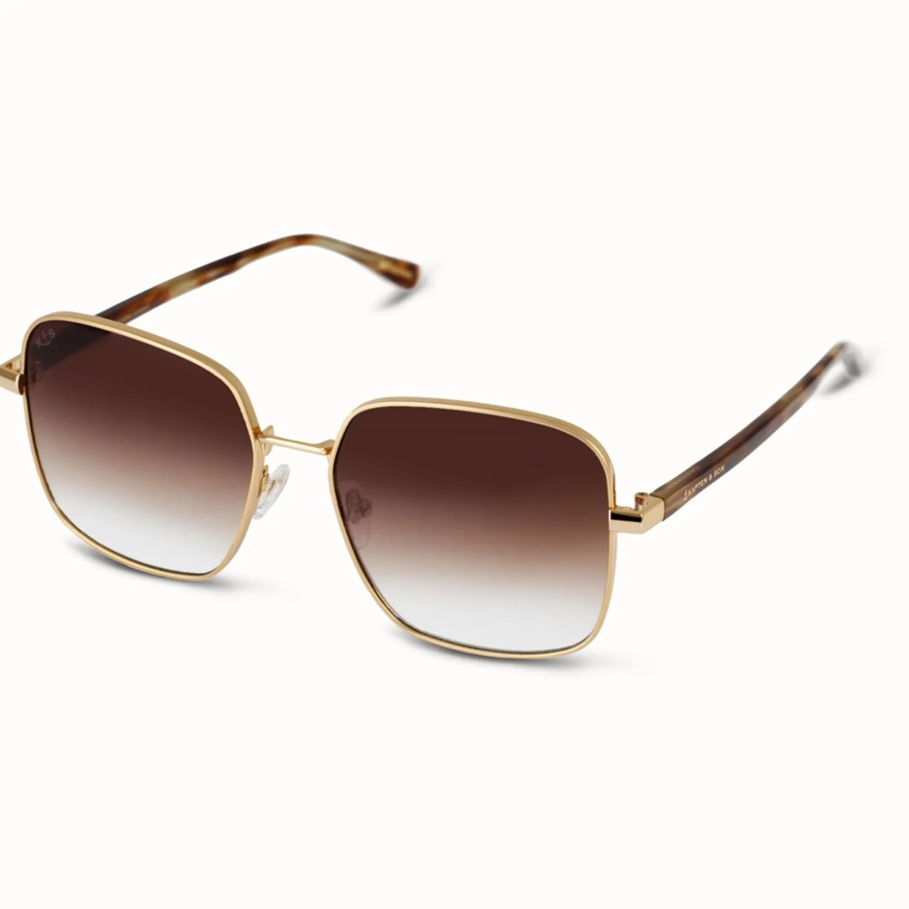 Kapten & Son Sonnenbrille Palermo - Farbe: Gold Brown