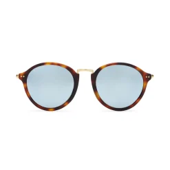 Kapten & Son Sonnenbrille Maui - Farbe: Matt Tortoise Blue Mirrored Braun Blau