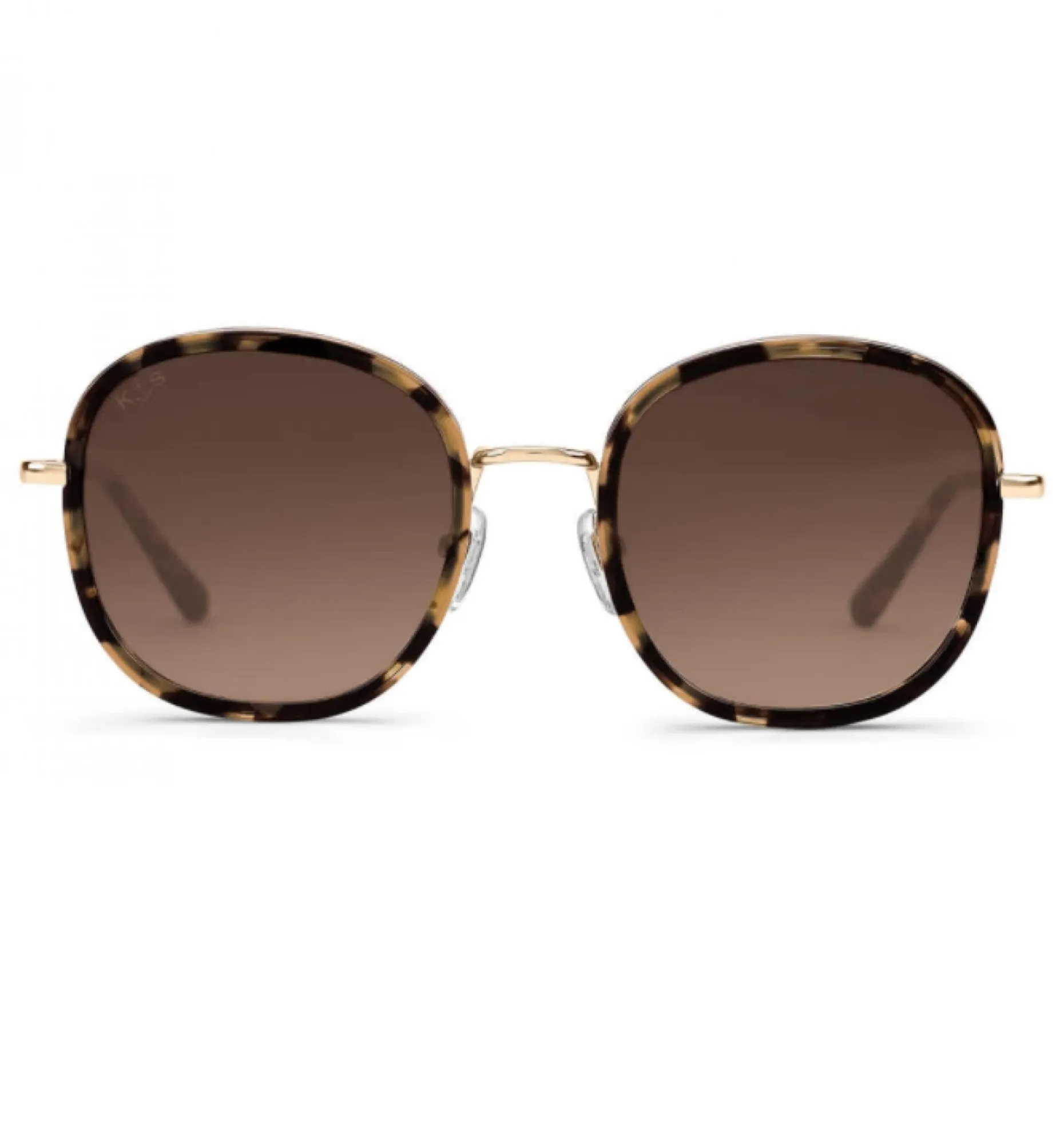 Kapten & Son Sonnenbrille Amsterdam large - Farbe: Amber Tortoise Brown Rotterdam