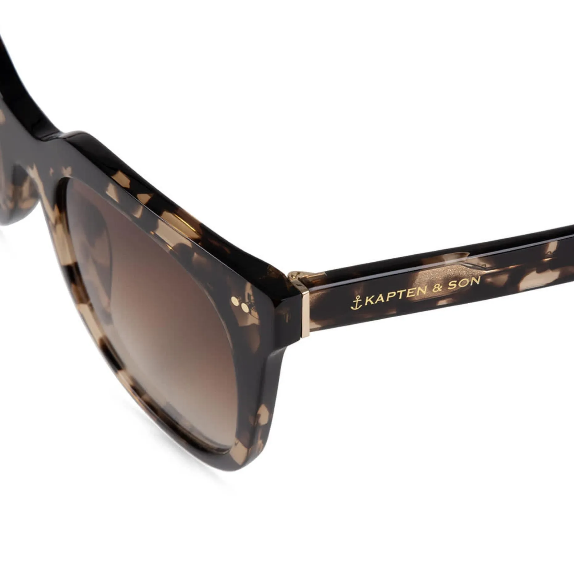 Kapten & Son Sonnenbrille Florence - Farbe: Crystal Tortoise Brown