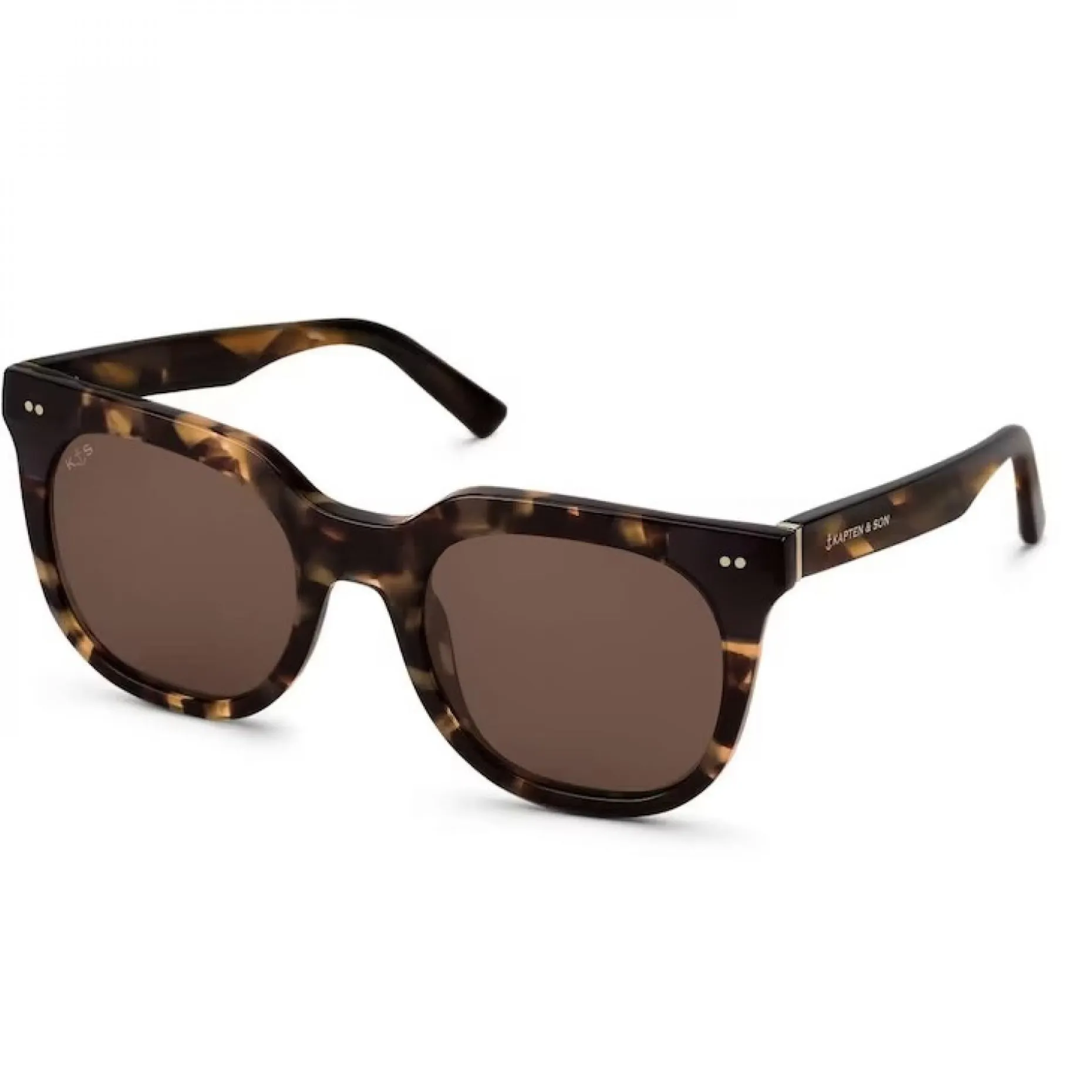 Kapten & Son Sonnenbrille Florence - Farbe: Amber Tortoise Brown