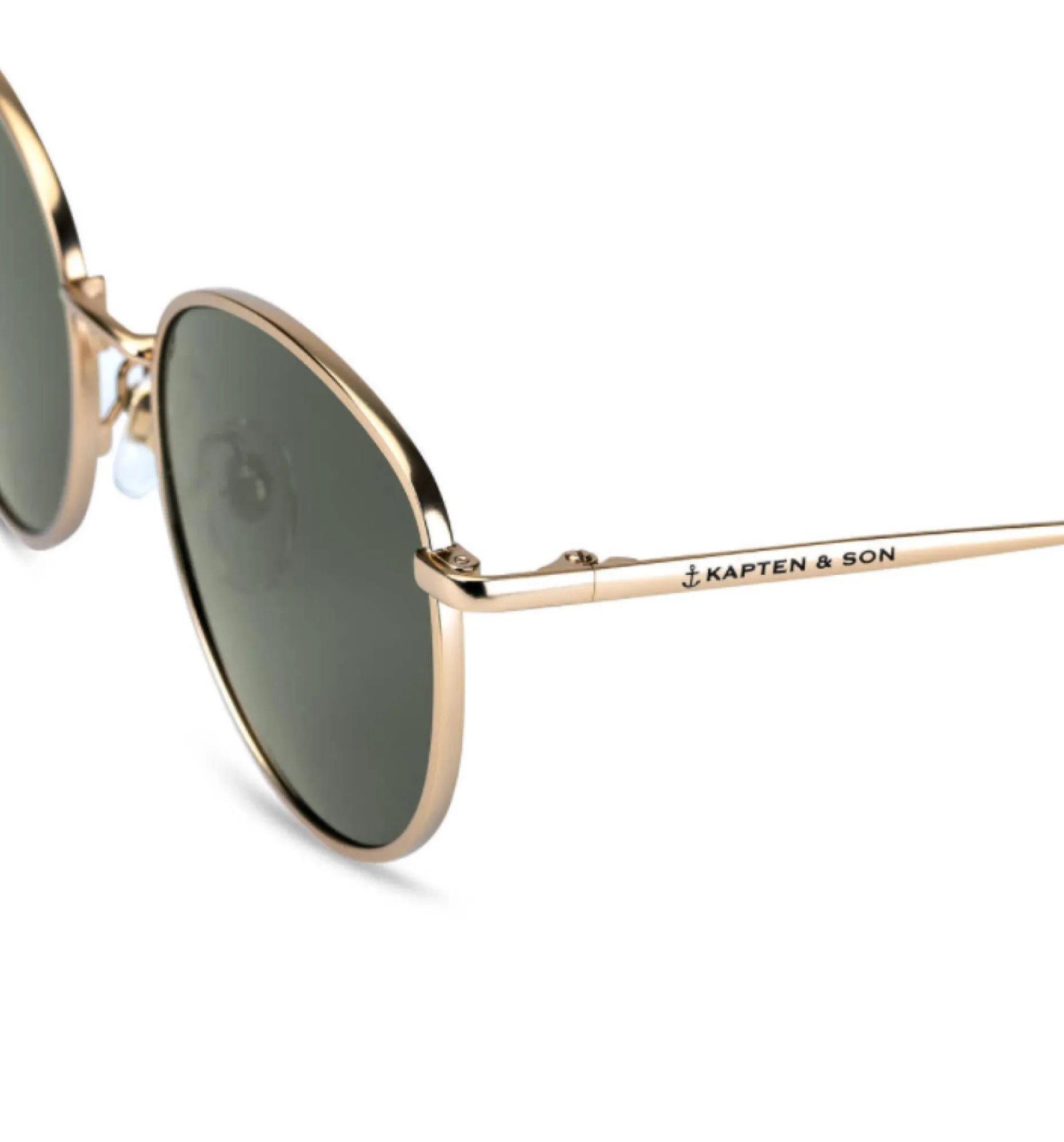 Kapten & Son Sonnenbrille Vienna - Farbe: Gold Green