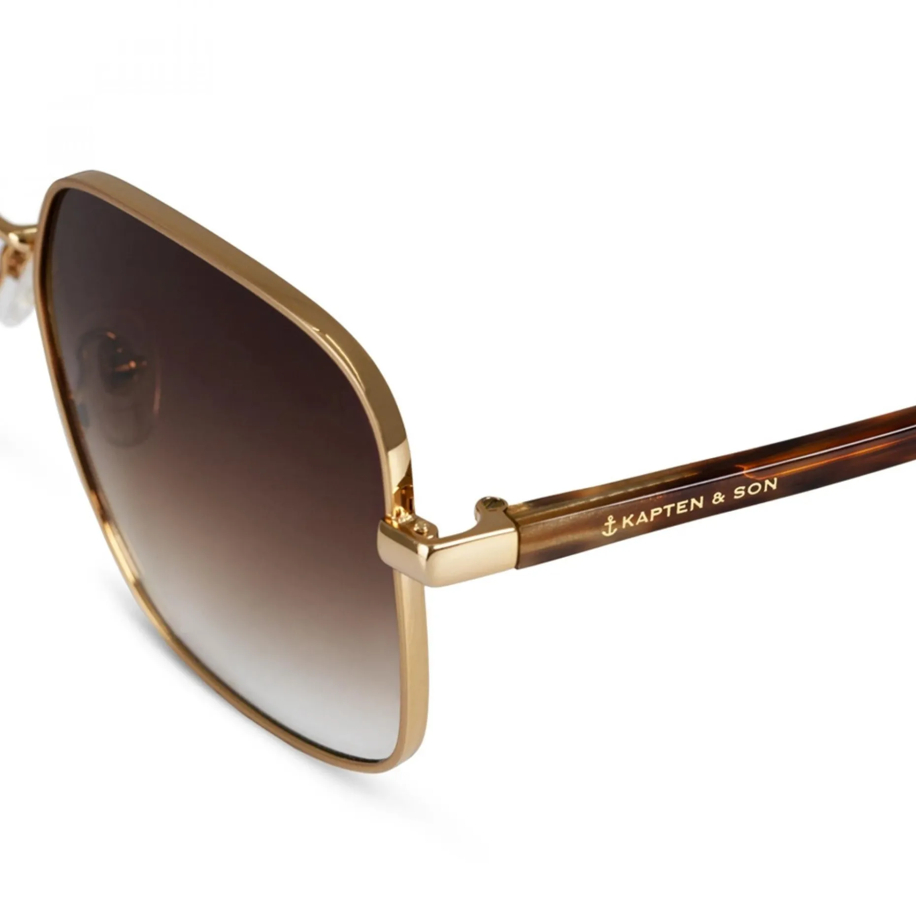 Kapten & Son Sonnenbrille Palermo - Farbe: Gold Brown