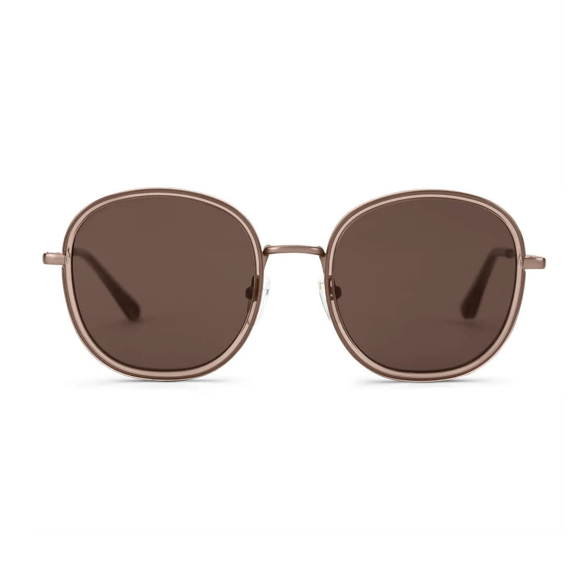 Kapten & Son Sonnenbrille Amsterdam large - Transparent Hazel Brown
