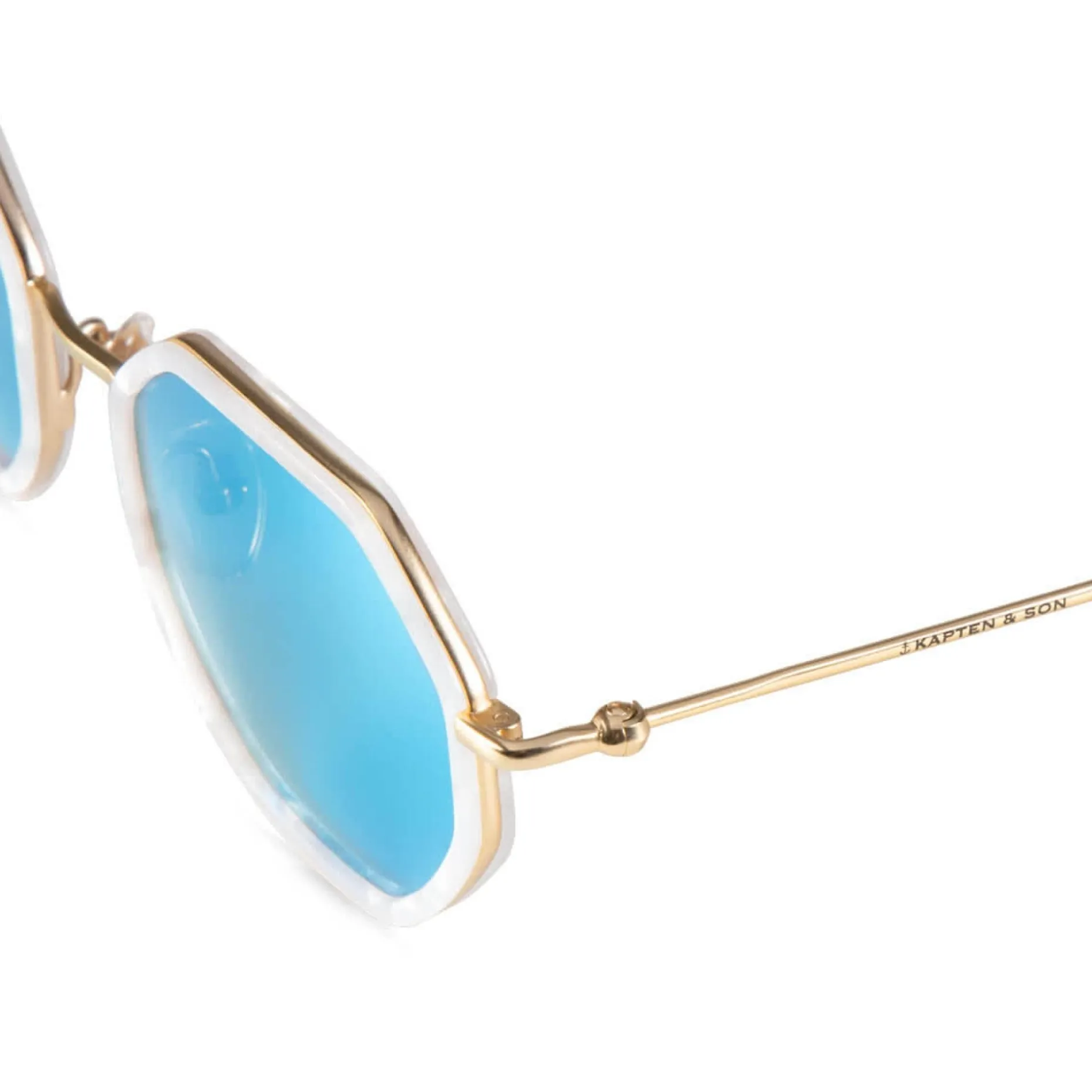 Kapten & Son Sonnenbrille Barcelona - Farbe: Pearl Blue
