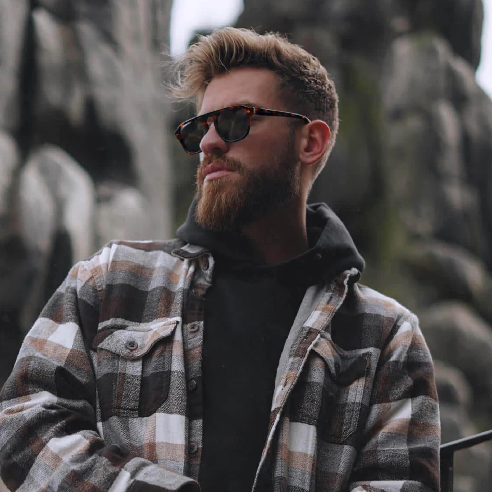 Kapten & Son Sonnenbrille Chicago - Farbe: Tortoise Grün