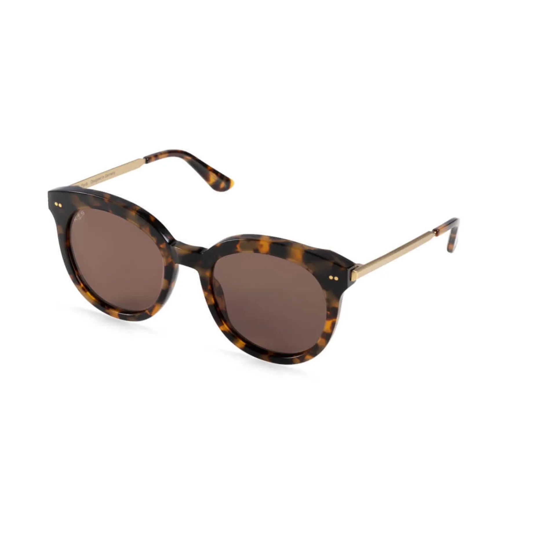 Kapten & Son Sonnenbrille Paris - Farbe: Amber tortoise Braun