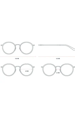 Kapten & Son Sonnenbrille Amsterdam - Farbe: Matt Black Peach Mirrored
