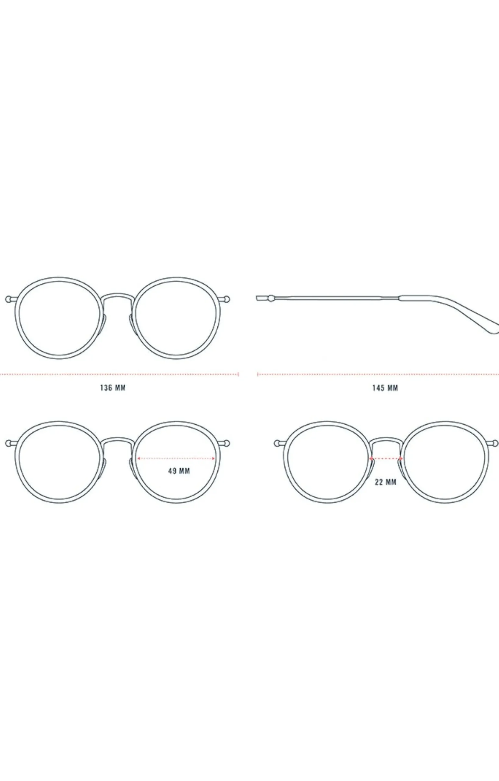 Kapten & Son Sonnenbrille Amsterdam - Farbe: Matt Black Peach Mirrored