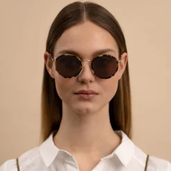 Kapten & Son Sonnenbrille Amsterdam - Farbe: Desert Speckled Brown