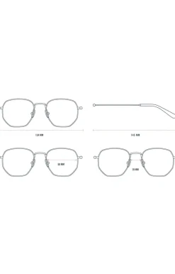 Kapten & Son Sonnenbrille Brisbane - Farbe: Silber Braun