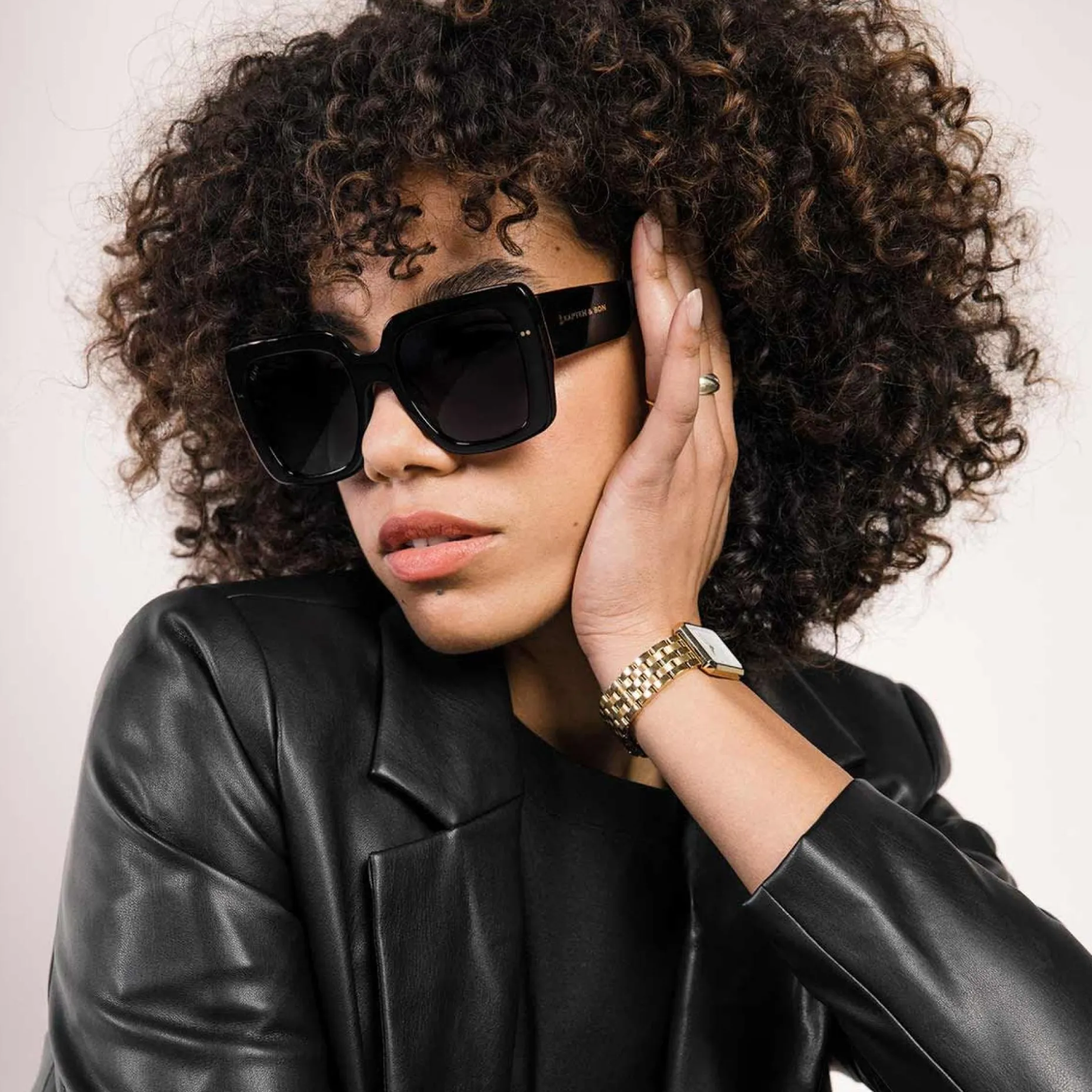 Kapten & Son Sonnenbrille Porto - Farbe: Schwarz