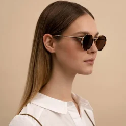 Kapten & Son Sonnenbrille Amsterdam - Farbe: Desert Speckled Brown