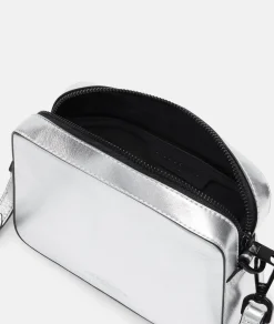Liebeskind Berlin Crossbody Hilla Camera Bag S Silber Schafsleder