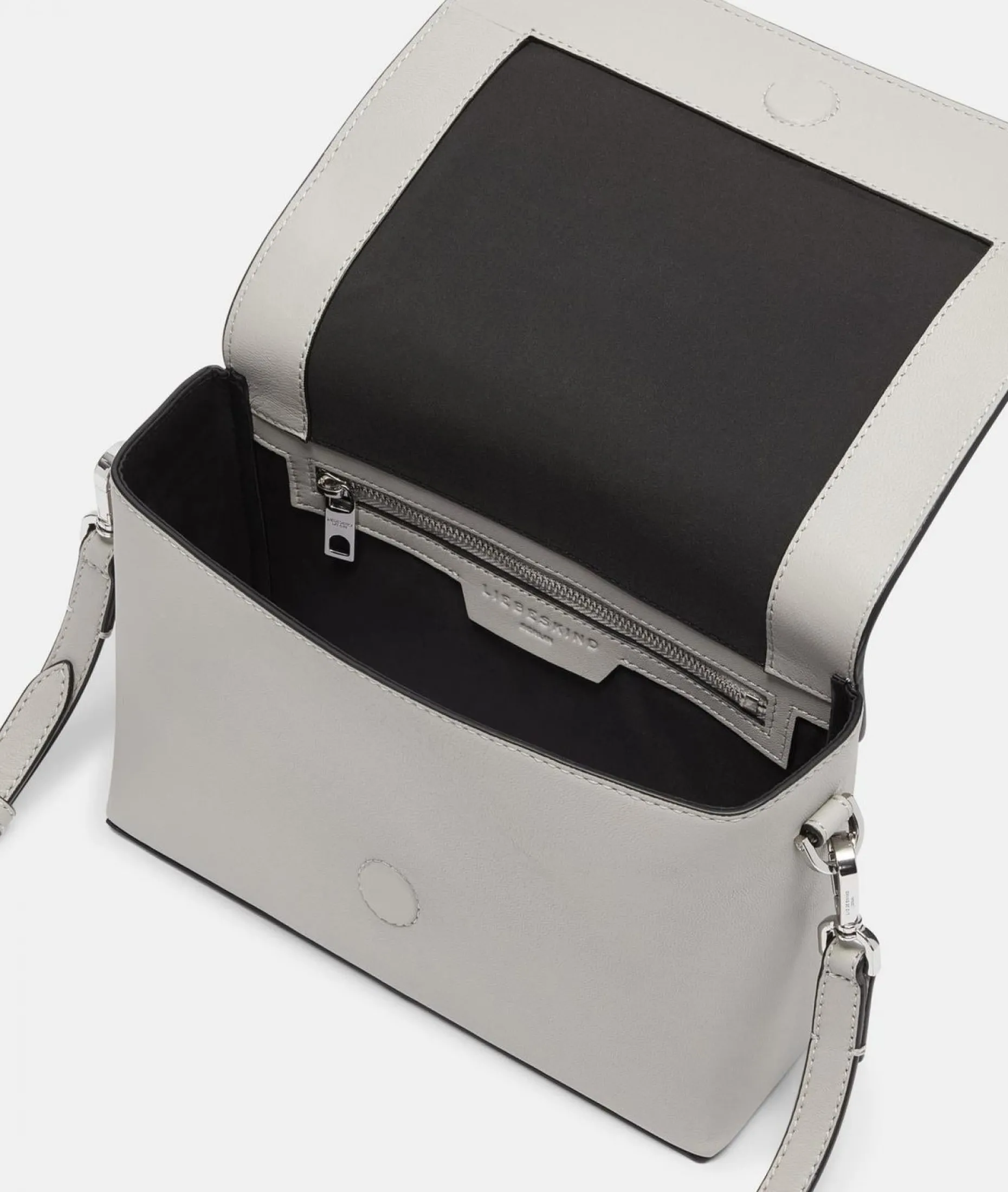 Liebeskind Berlin Crossbody Hilla M Taubengrau Schafsleder