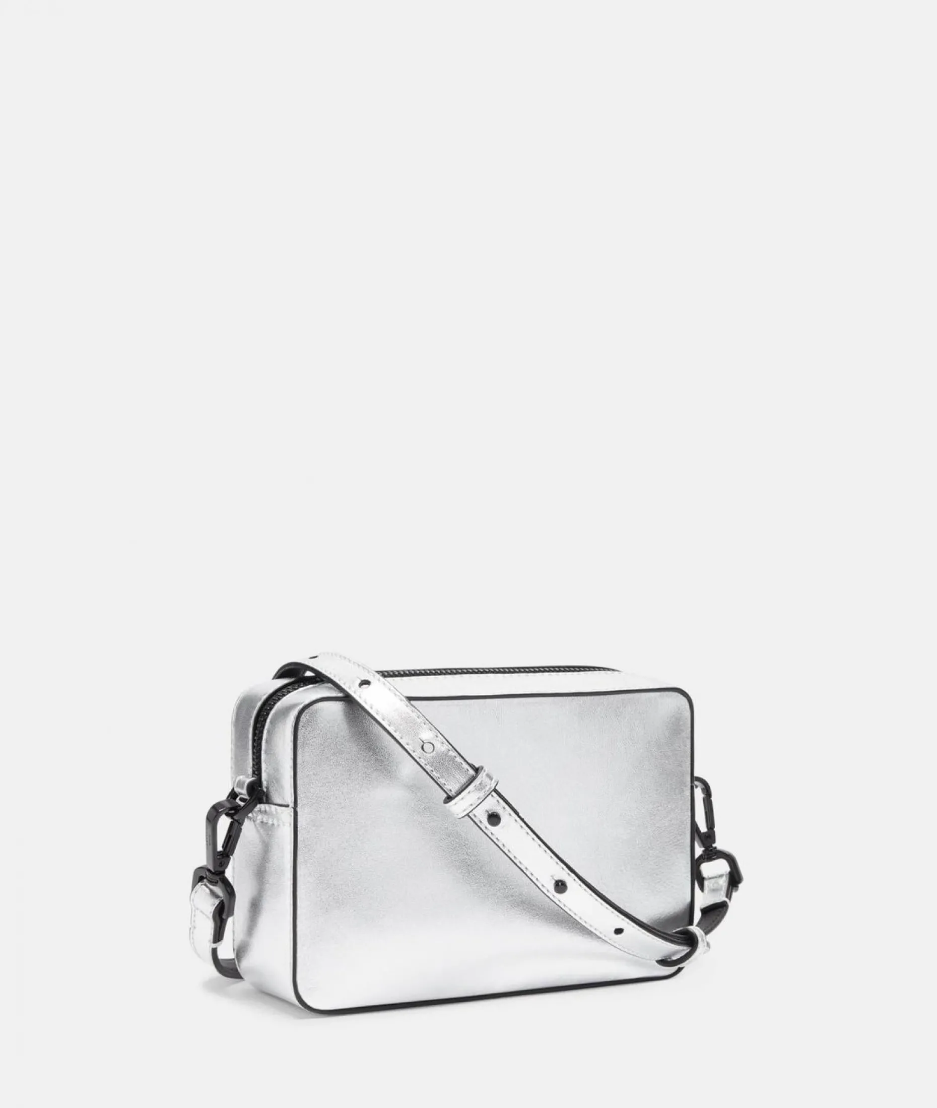 Liebeskind Berlin Crossbody Hilla Camera Bag S Silber Schafsleder