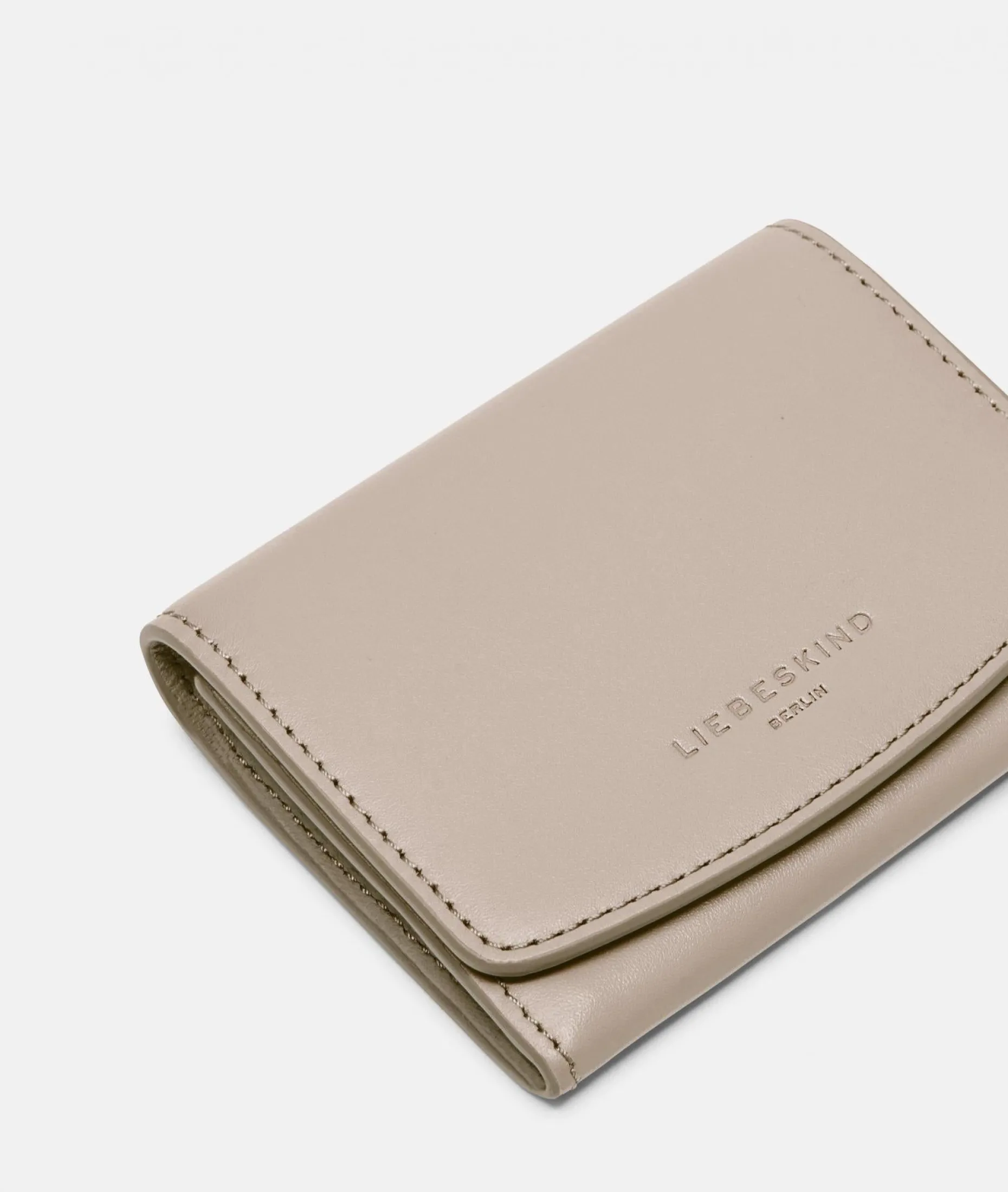 Liebeskind Berlin EZRA 2 CALF OPTIC GELDBEUTEL Leder Stone Beige