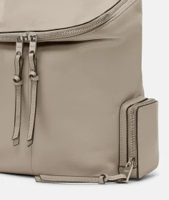 Liebeskind Berlin HERA SMALL PEBBLE RUCKSACK Leder Stone Beige