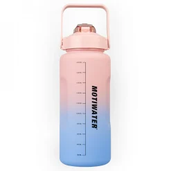 Motiwater Trinkflasche 2 L Rosa / Blau