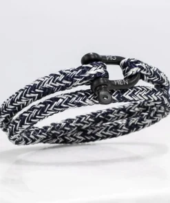 Pig & Hen Armband Salty Steve Navy/Offwhite