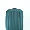 POLESTREAM Moonrock Hartschalen Trolley 100% Polycarbonat deepsea green brushed klein 55 cm