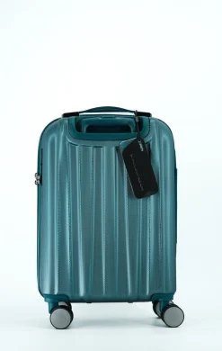 POLESTREAM Moonrock Hartschalen Trolley 100% Polycarbonat deepsea green brushed klein 55 cm