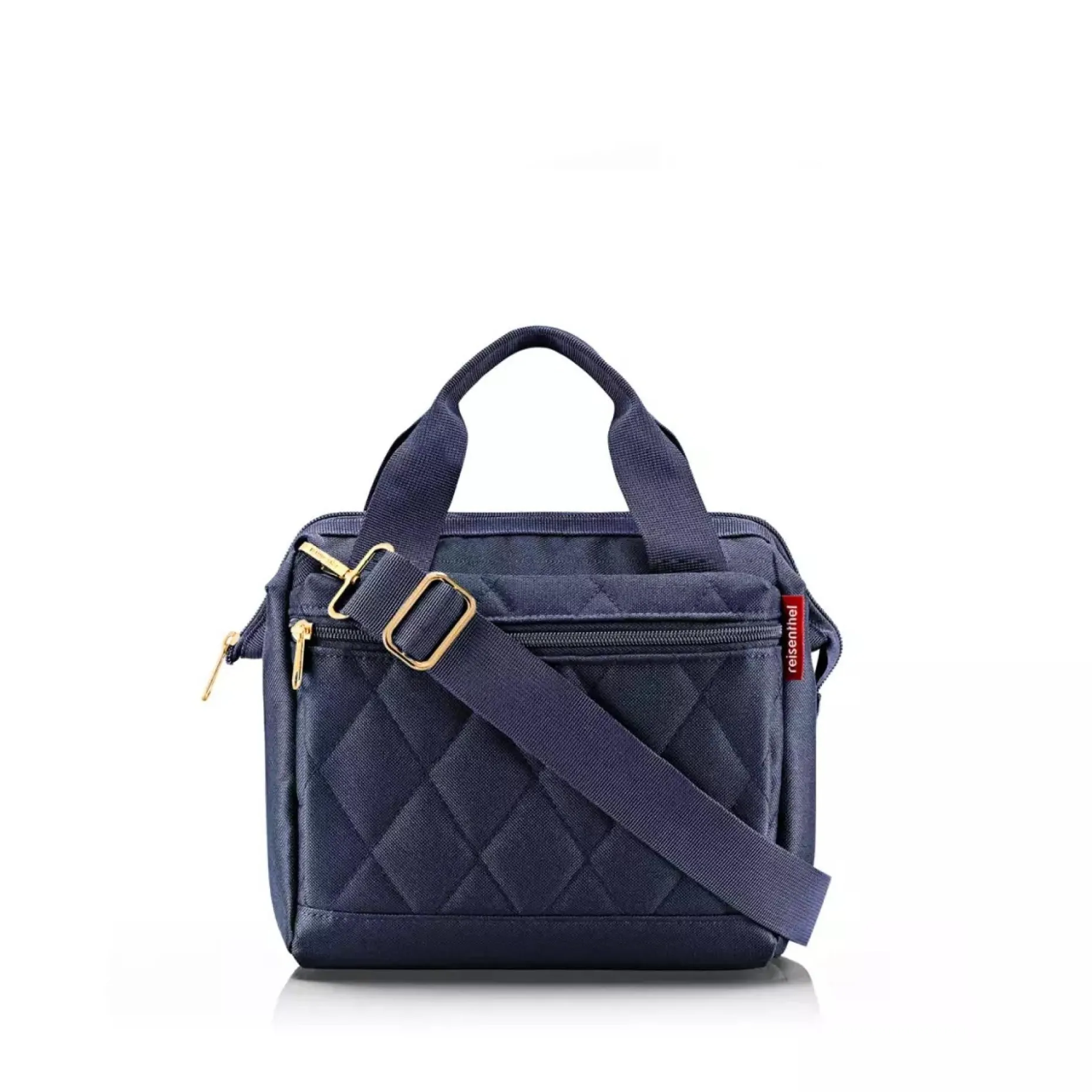 Reisenthel Umhängetasche Allrounder Cross - Variante: Rhombus Midnight Gold